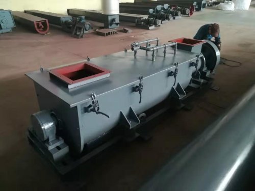 碳灰粉尘加湿搅拌机 粉尘加湿机型号可定制